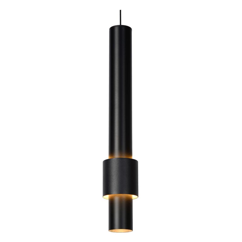 Lucide MARGARY - Závesné svietidlo - Ø 28 cm - LED Rozm. - 3x4W 2700K - Čierna